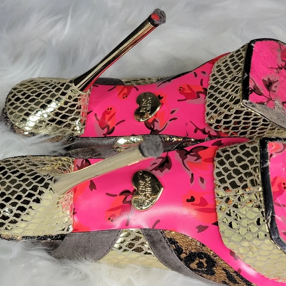 BETSEY JOHNSON Twanty‎ Slingback Pumps Size 6.5